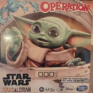 Hasbro Star Wars The Mandalorian Operation Game - Green and Tan